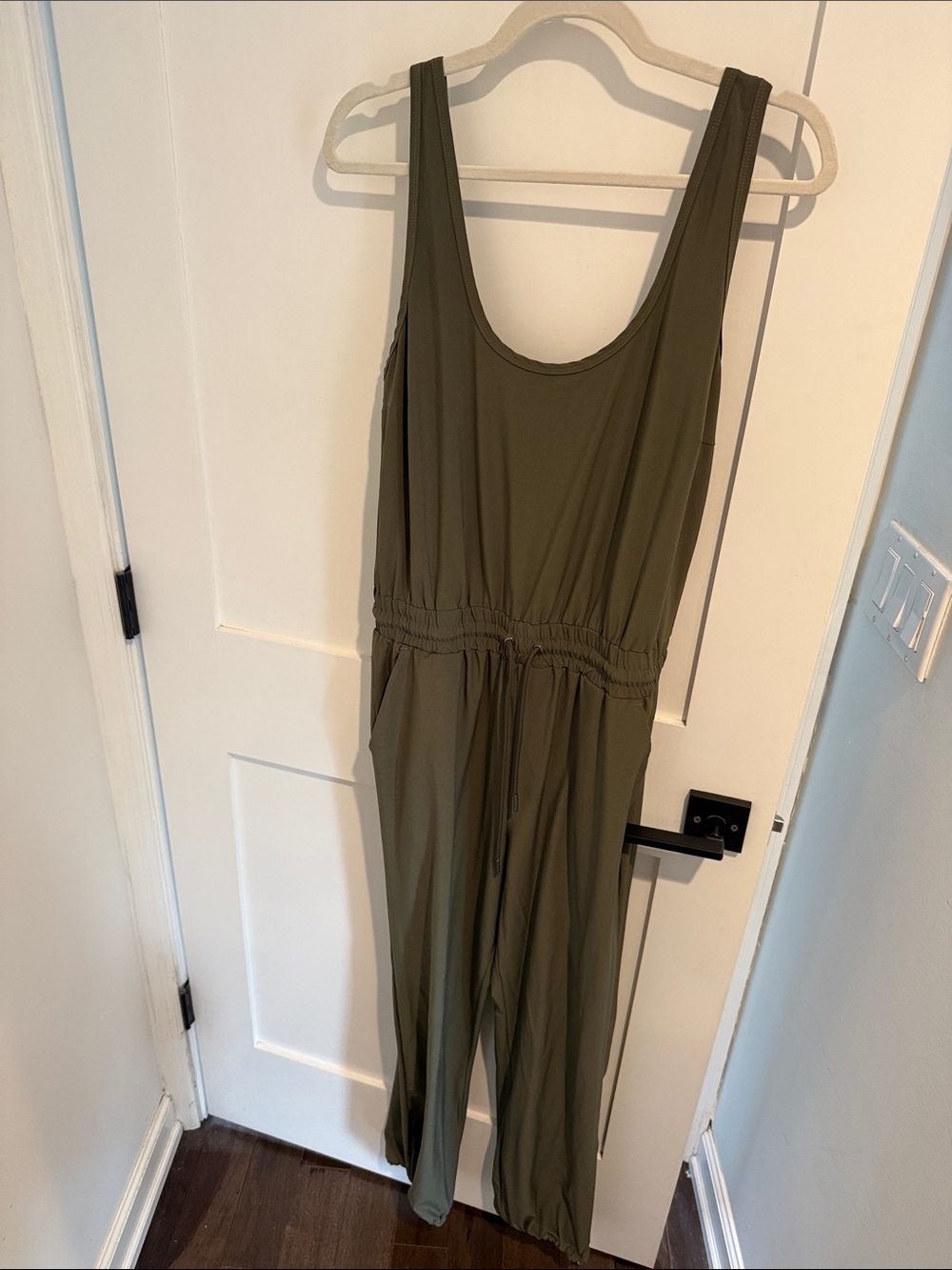 Abercrombie & Fitch Olive Green Traveler Jumpsuit